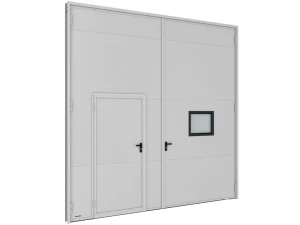 Распашные гаражные ворота SG-SS 2000x2000